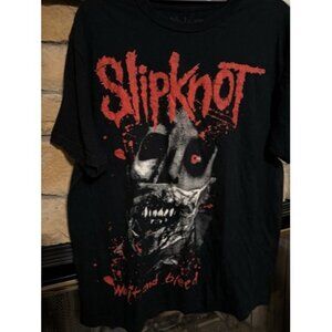 Slipknot T-Shirt Concert Made In Haiti Size Large